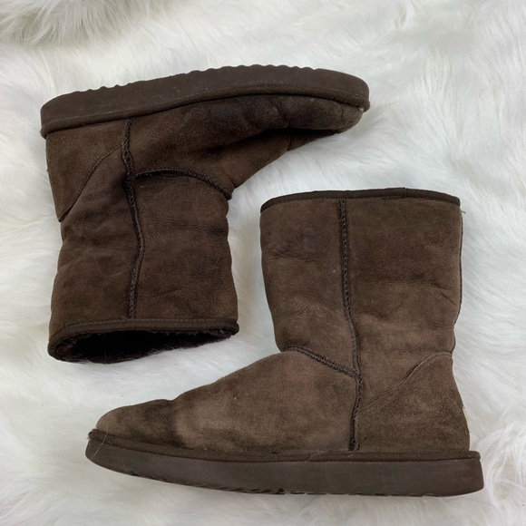 UGG Shoes - UGG Classic Short Brown Boots Women’s 10